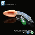 Pre-formed double lumen laryngeal mask airway